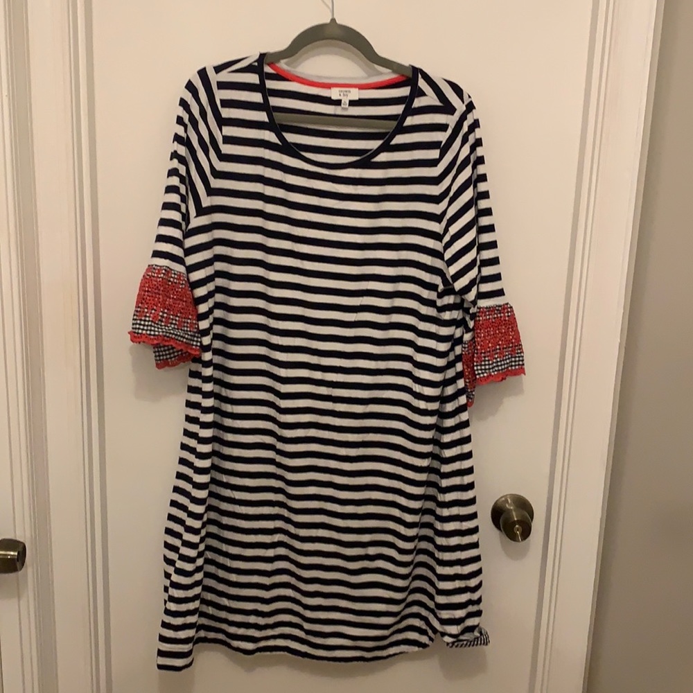 striped dress